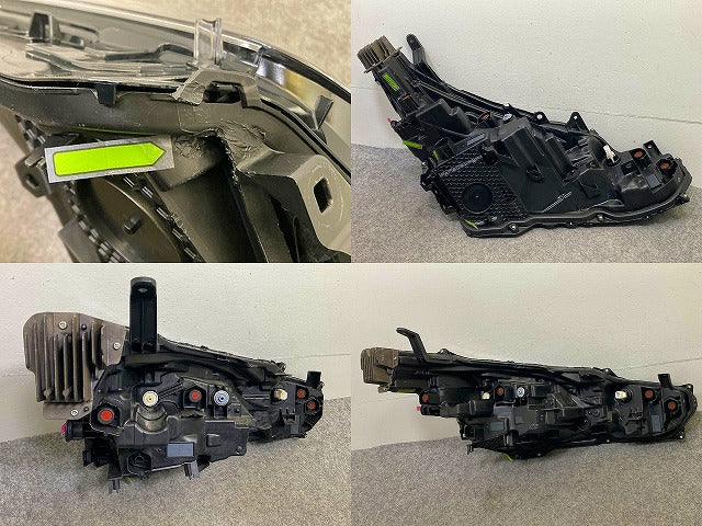 プリウス 60系/ZVW60/ZVW65/MXWH60/MXWH65/MXWH61 純正 左 ヘッドライト/ランプ LED 刻印X KOITO 47-123 81106-47A90 トヨタ(148290)