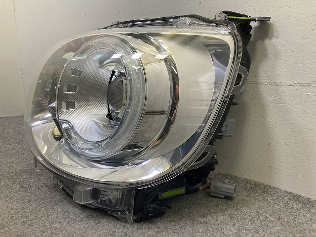 ムーヴ キャンバス/キャンパス LA800S/LA810S 純正 左 ヘッドライト/ランプ LED レベライザー 刻印8L KOITO 100-69038 ダイハツ(148302)