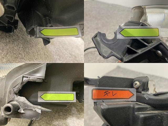 ムーヴ キャンバス/キャンパス LA800S/LA810S 純正 左 ヘッドライト/ランプ LED レベライザー 刻印8L KOITO 100-69038 ダイハツ(148302)