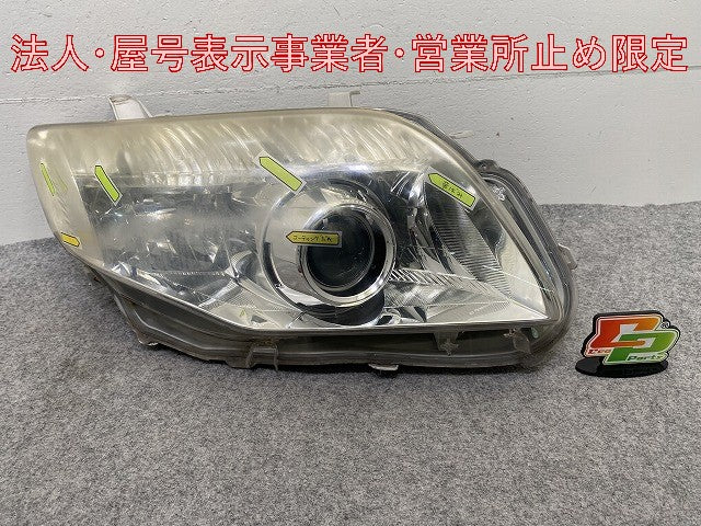 カローラ フィールダー 14系/NZE141G/NZE144G/ZRE142G/ZRE144G 純正 右 ヘッドライト キセノン AFS無 レベライザー 刻印L 12-526(148308)