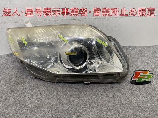 カローラ フィールダー 14系/NZE141G/NZE144G/ZRE142G/ZRE144G 純正 右 ヘッドライト キセノン AFS無 レベライザー 刻印L 12-526(148308)