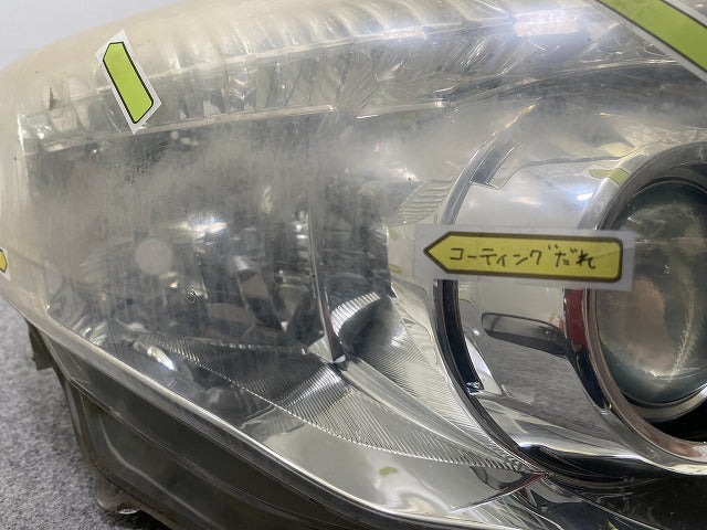 カローラ フィールダー 14系/NZE141G/NZE144G/ZRE142G/ZRE144G 純正 右 ヘッドライト キセノン AFS無 レベライザー 刻印L 12-526(148308)