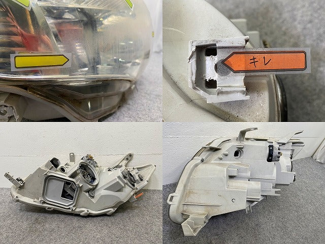 カローラ フィールダー 14系/NZE141G/NZE144G/ZRE142G/ZRE144G 純正 右 ヘッドライト キセノン AFS無 レベライザー 刻印L 12-526(148308)