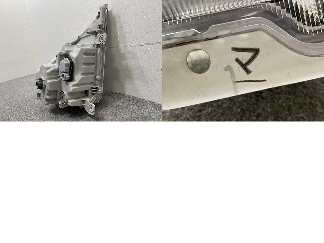 エルフ NJR85/NHR85/NKR85 純正 後期 右 ヘッドライト/ランプ LED レベライザー 刻印マ KOITO いすゞ(148309)