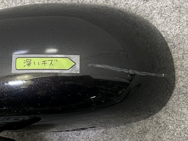 コペン L880K 純正 左 ドアミラー 3線 ICHIKOH 8299 ブラックマイカメタリック X07 ダイハツ(148352)