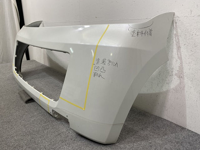 スペーシア MK32S 純正 フロント バンパー 71711-81M0/81M1/81M2 パールホワイト Z7T スズキ(148358)
