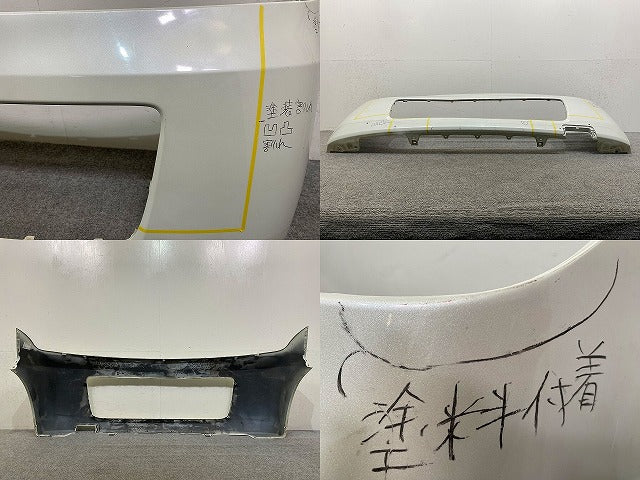 スペーシア MK32S 純正 フロント バンパー 71711-81M0/81M1/81M2 パールホワイト Z7T スズキ(148358)