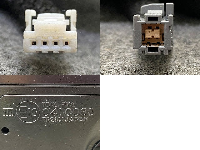 クラウン クロスオーバー AZSH35 RS/TZSH35 純正 右 ドアミラー 14線 ウインカーカメラ付 TOKAI RIKA 0410088/30-466 ブラック(148365)