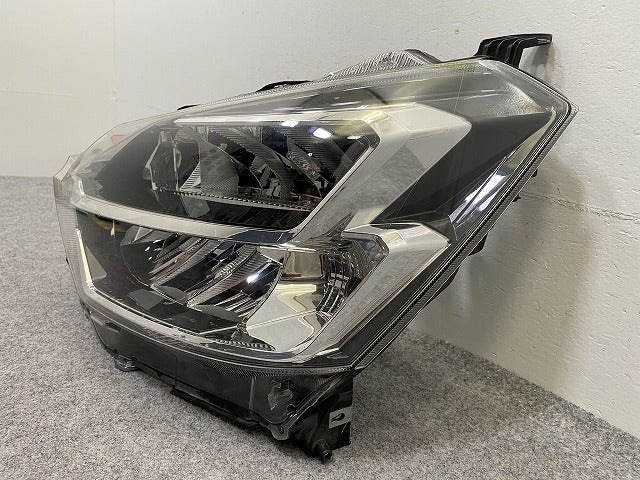 ミライース LA350S/LA360S 純正 左 ヘッドライト/ランプ LED レベライザー 刻印M KOITO 100-69042 ダイハツ(148366)