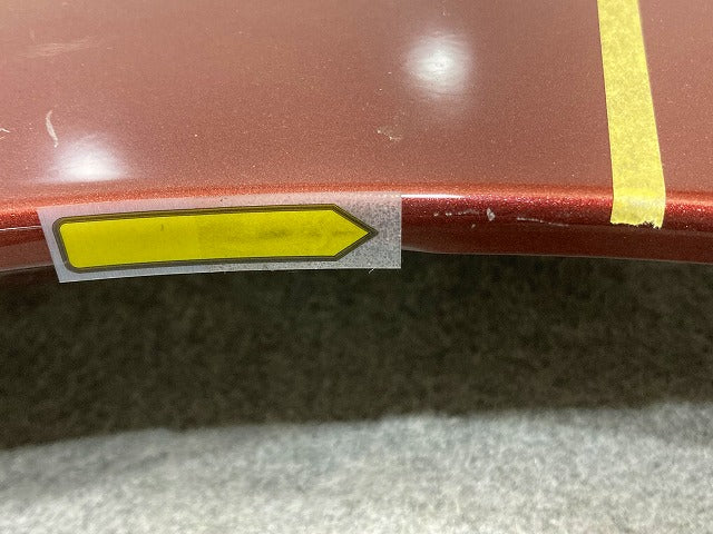 eKワゴン B11W 純正 右 フロント フェンダー ポピーレッドメタリック P55 三菱(148396)