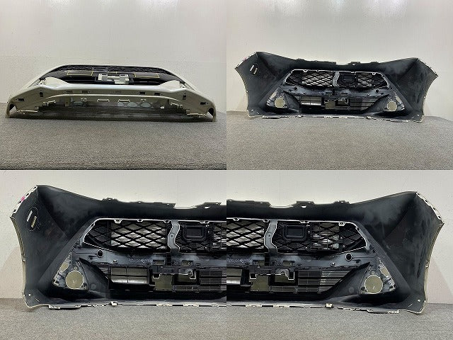 タンク カスタム M900A/M910A 純正 前期 フロント バンパー グリル付 52119-B1300 パールホワイトIII W24 トヨタ(148397)