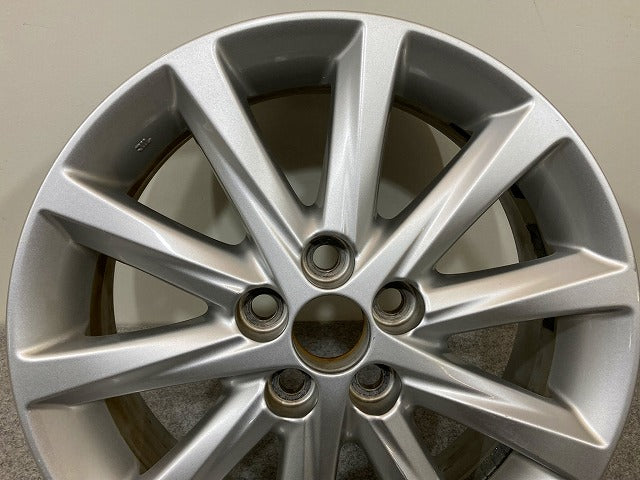 CT 純正 ホイール 1本のみ 16x6J/ET45/5穴 5H/PCD100/ハブ径54mm レクサス(148455)