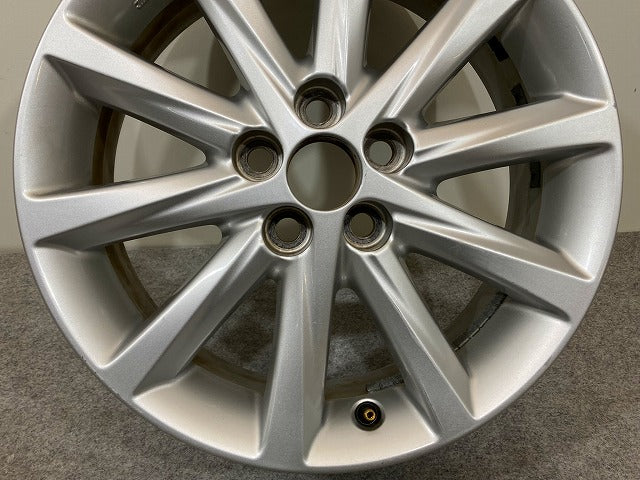 CT 純正 ホイール 1本のみ 16x6J/ET45/5穴 5H/PCD100/ハブ径54mm レクサス(148455)