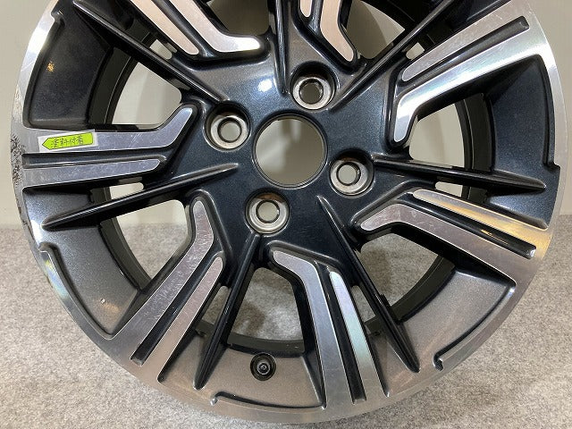 ソリオ バンディット MA36S/MA46S 純正 ホイール 1本のみ 15x5J/ET45/4穴 4H/PCD100/ハブ径54mm スズキ(148462)