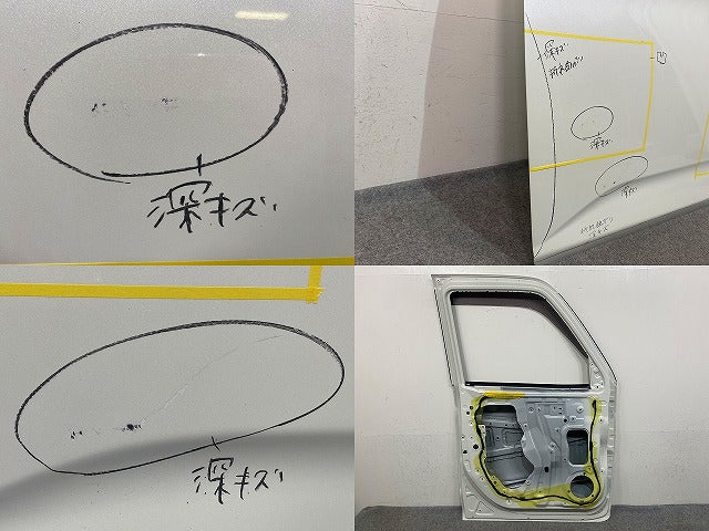 ルーミー/タンク/トール M900A/M910A/M900S/M910S 純正 左 フロント ドア バイザー付 パールホワイトIII W24 トヨタ(148465)