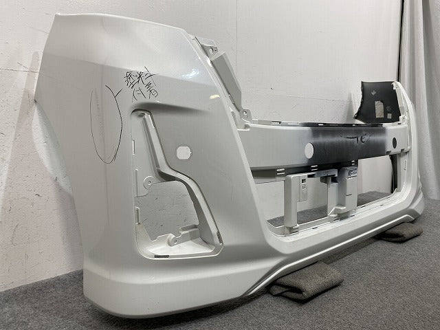 デイズ ルークス ハイウェイスター/B21A 純正 後期 フロント バンパー 6400H424ZZ ホワイトパール(3コートパール) SLN 日産(148466)