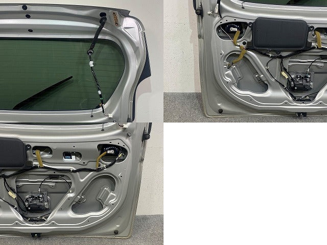 スペーシア MK32S/MK42S 純正 リアゲート/バックドア/リアハッチ ガラス付 スチールシルバーメタリック ZVC スズキ(148472)
