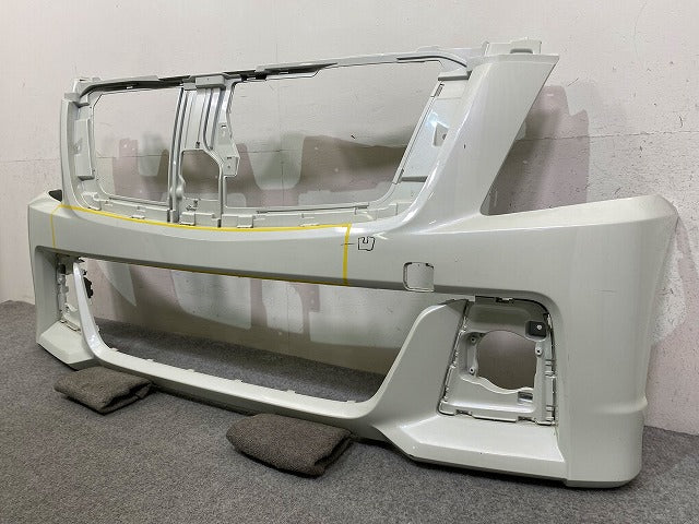 ワゴンR スティングレー/MH35S/MH55S/MH95S 純正 フロント バンパー 71711-63R5 ピュアホワイトパール ZVR スズキ(148474)