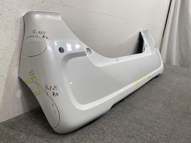 タント LA650S/LA660S 純正 リア バンパー 52159-B2D20 シャイニングホワイトパール W25 ダイハツ(148477)