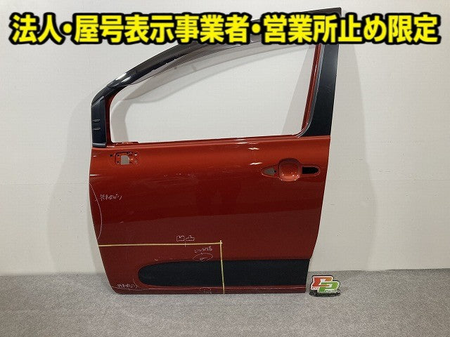 シエンタ MXPC10G ハイブリッド/MXPL10G/MXPL15G 純正 左 フロント ドア バイザー付 スカーレットメタリック 3U4 トヨタ(148507)