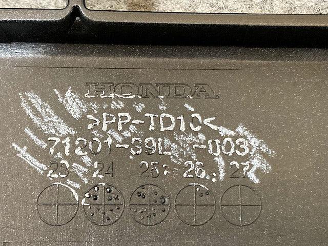 新車取り外し!N-BOX/NBOX Nボックス JOY/ジョイ JF5/JF6 純正 フロント グリル ラジエーター カメラ穴付 71201-39L-003 ブラック(148531)