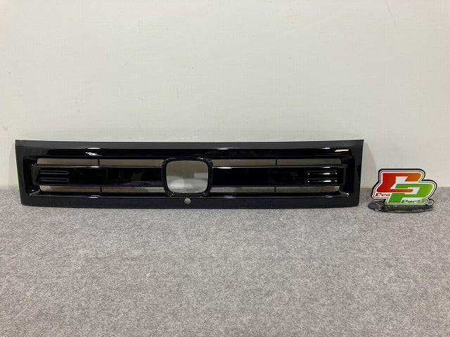 新車取り外し!N-BOX/NBOX Nボックス JOY JF5/JF6 純正 フロント グリル ラジエーター カメラ穴 71201-39L-003 ブラック メタリック(148534)