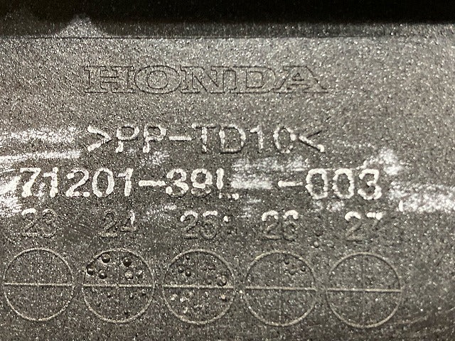 新車取り外し!N-BOX/NBOX Nボックス JOY JF5/JF6 純正 フロント グリル ラジエーター カメラ穴 71201-39L-003 ブラック メタリック(148534)