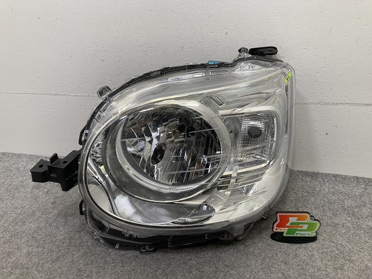 ムーヴ キャンバス/キャンパス LA850S/LA860S 純正 左 ヘッドライト ハロゲン レベライザー 刻印NL KOITO 100-6908C ダイハツ(148535)