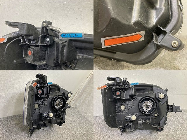 ムーヴ キャンバス/キャンパス LA850S/LA860S 純正 左 ヘッドライト ハロゲン レベライザー 刻印NL KOITO 100-6908C ダイハツ(148535)