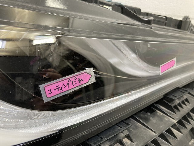 ジャンク!ハリアー 80系/MXUA80/MXUA85/AXUH80/AXUH85/AXUP85 純正 右 ヘッドライト/ランプ LED 刻印7H KOITO 48-233 トヨタ(148536)