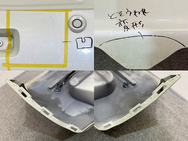 スペーシア カスタム MK53S 純正 リア バンパー ソナー付 71811-79R ピュアホワイトパール ZVR スズキ(148541)