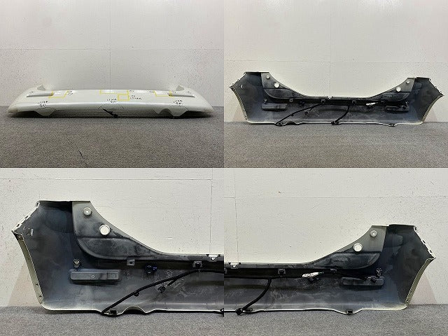 スペーシア カスタム MK53S 純正 リア バンパー ソナー付 71811-79R ピュアホワイトパール ZVR スズキ(148541)