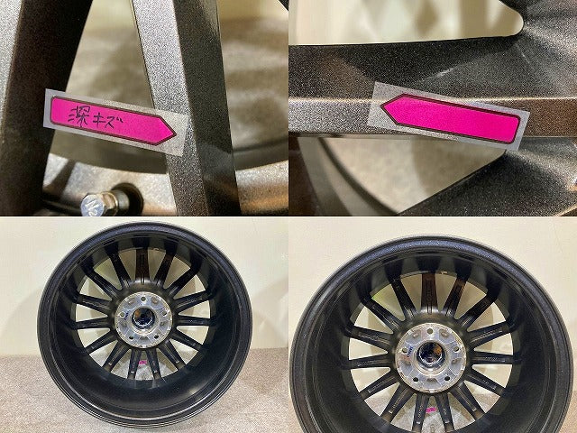 ヴォクシー/ノア/エスクァイア 社外 ホイール 4本セット 16x6.5J/ET38/5穴 5H/PCD114.3/ハブ径72mm トヨタ(148545)
