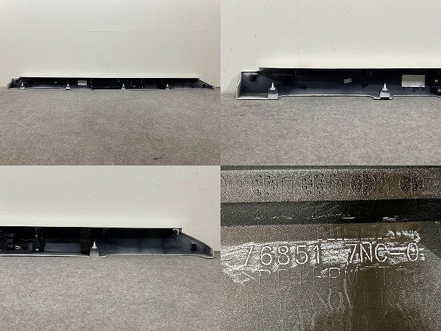 ルークス ハイウェイスター B44A/B45A/B47A/B48A 純正 左 サイドステップ/サイドスカート 76851 7NC-0 ホワイトパール QBB 日産(148565)
