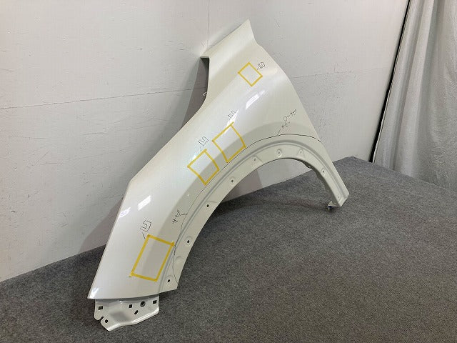 エクストレイル/X-TRAIL T33/SNT33 純正 左 フロント フェンダー プリズムホワイト QBE 日産(148578)