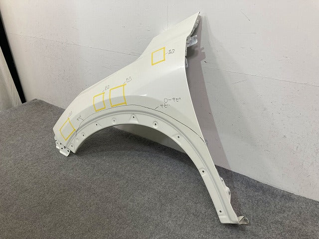 エクストレイル/X-TRAIL T33/SNT33 純正 左 フロント フェンダー プリズムホワイト QBE 日産(148578)