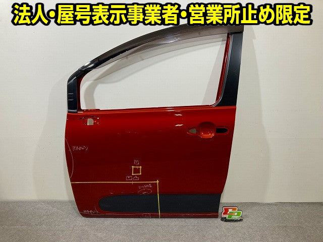 シエンタ MXPC10G ハイブリッド/MXPL10G/MXPL15G 純正 左 フロント ドア バイザー付 スカーレットメタリック 3U4 トヨタ(148585)