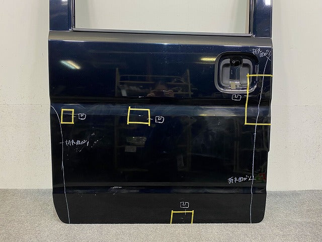 エブリィバン DA17V 純正 右 リア スライド ドア ブルーイッシュブラックパール3 ZJ3 スズキ(148589)