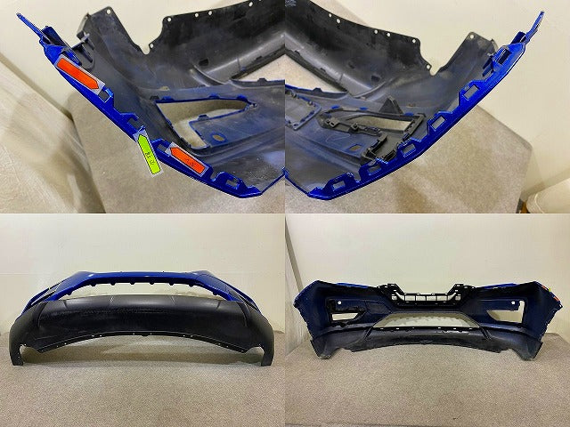エクストレイル/X-TRAIL T32/NT32/HT32/HNT32 純正 後期 フロント バンパー 62022 6FR0H カスピアンブルー RBY 日産(148612)