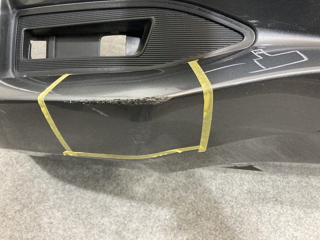 ノート/NOTE E12/NE12/HE12/ANE12 純正 後期 リア バンパー 85022 5WJ0H ダークメタルグレーメタリック KAD 日産(148614)