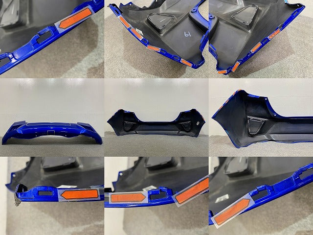 フィット GK3/GK4/GK5/GK6/GP5/GP6 純正 前期中期 リア バンパー 71501-T5A-0000 ブリリアントスポーティーブルーメタリック B593M(148623)