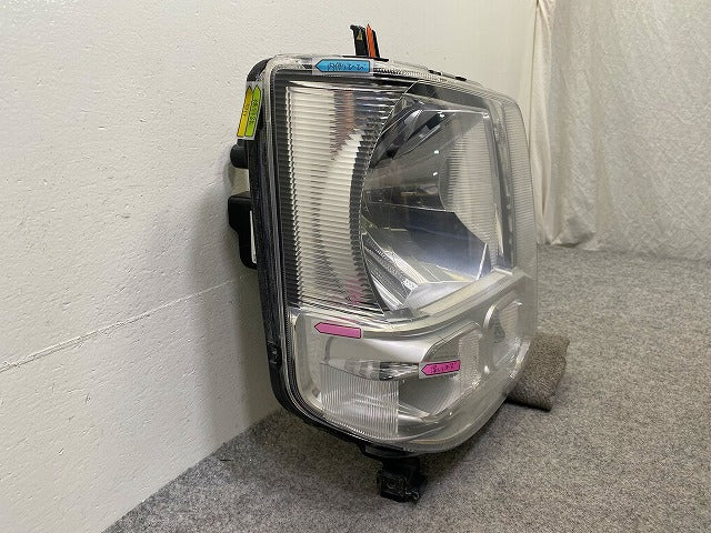 エブリィ/クリッパー NV100/スクラム/ミニキャブ DA17V/DR17V/DG17V/DS17V 純正 右 ヘッドライト/ランプ ハロゲン AL LE14C6327(148630)