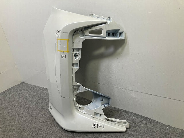 ノア NOAH 90系/MZRA90W/MZRA95W/ZWR90W/ZWR95W 純正 右 フロント バンパー 52112-V1040/50 ホワイトパール 070 トヨタ(148652)