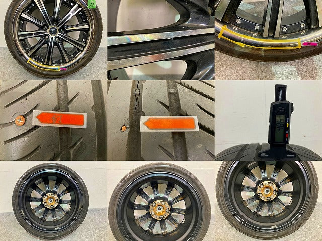 社外 タイヤホイールセット ラジアル STICH シュティッヒ PL-01 4本セット 18x7J/ET48/5穴 5H/PCD114.3/ハブ径73mm トヨタ(148655)