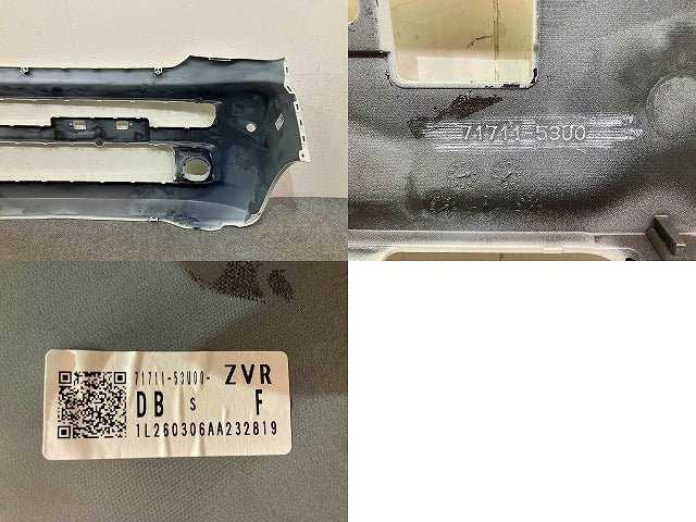 スペーシア MK54S MK94S 純正 フロント バンパー 71711-53U0 ピュアホワイトパール ZVR スズキ(148675)