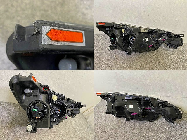 ノート/NOTE e-POWER E12/HE12/NE12/SNE12 純正 後期 左 ヘッドライト/ランプ ハロゲン レベライザー 刻印B ICHIKOH 1933 日産(148684)