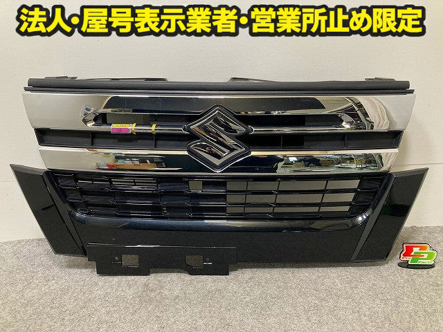 ワゴンR カスタムZ/MH55S/MH95S フロント グリル/ラジエーターグリル 71721-56T2 ブラック メタリック スズキ(148696)