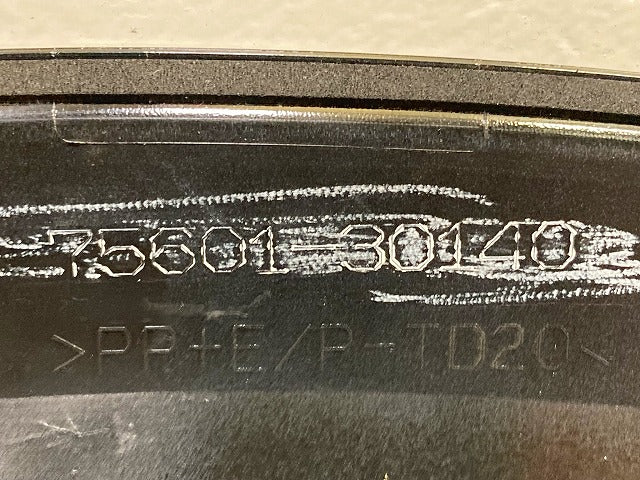 クラウン スポーツ AZSH36W/37W 純正 右 フェンダーアーチモール/オーバーフェンダー 75601-30140 ブラック 202 トヨタ(148742)