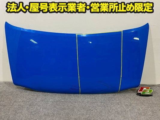 美品!ハスラー Jスタイル MR31S/MR41S 純正 ボンネット/エンジンフード ブリスクブルーメタリック D1P スズキ(148746)