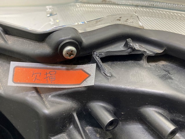 カローラ フィールダー NZE161G/NZE164G/NKE165G 純正 後期 右 ヘッドライト/ランプ ハロゲン レベライザー 刻印K KOITO 12-595(148751)